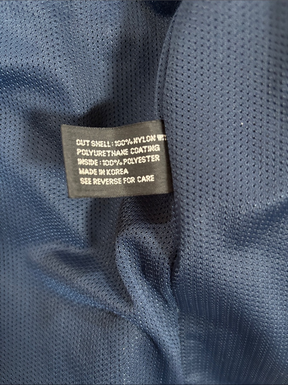 Timberland navy heavyweight outdoor windbreaker jacket M - Picture 13 of 15